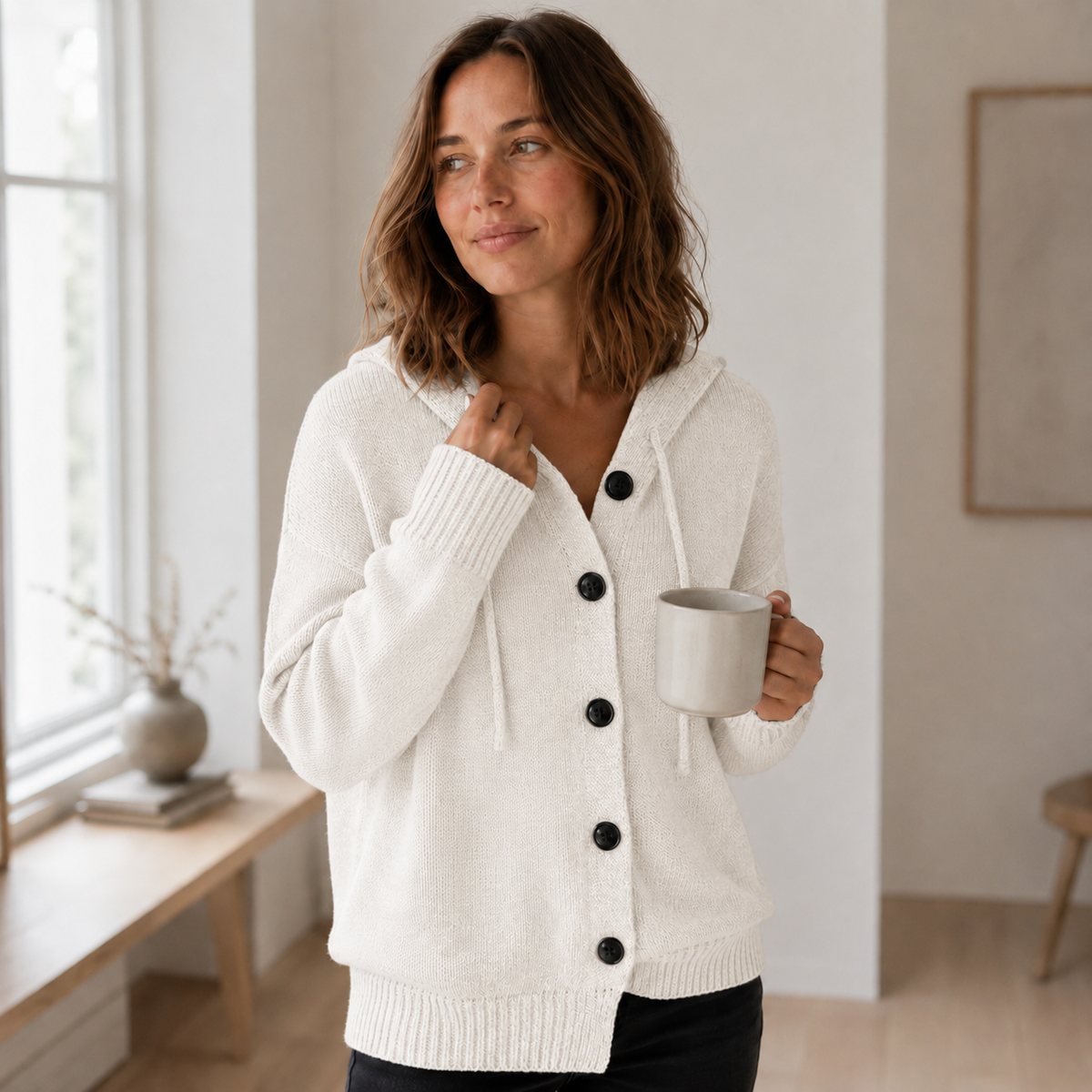 Gilet en maille Wiebke – Votre favori douillet pour les jours froids