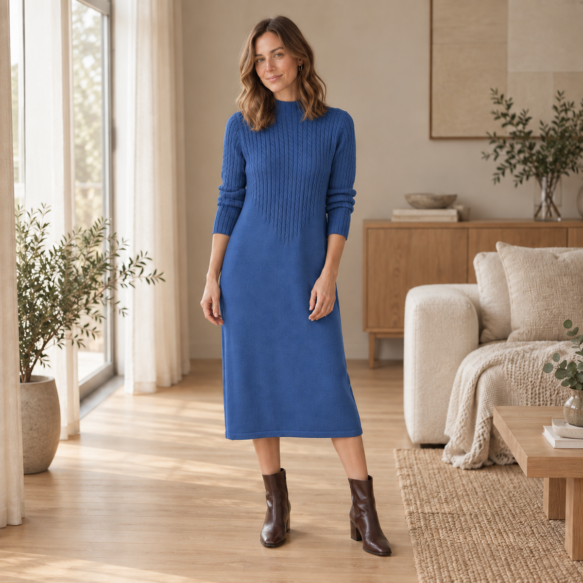 Robe en maille Sidonie