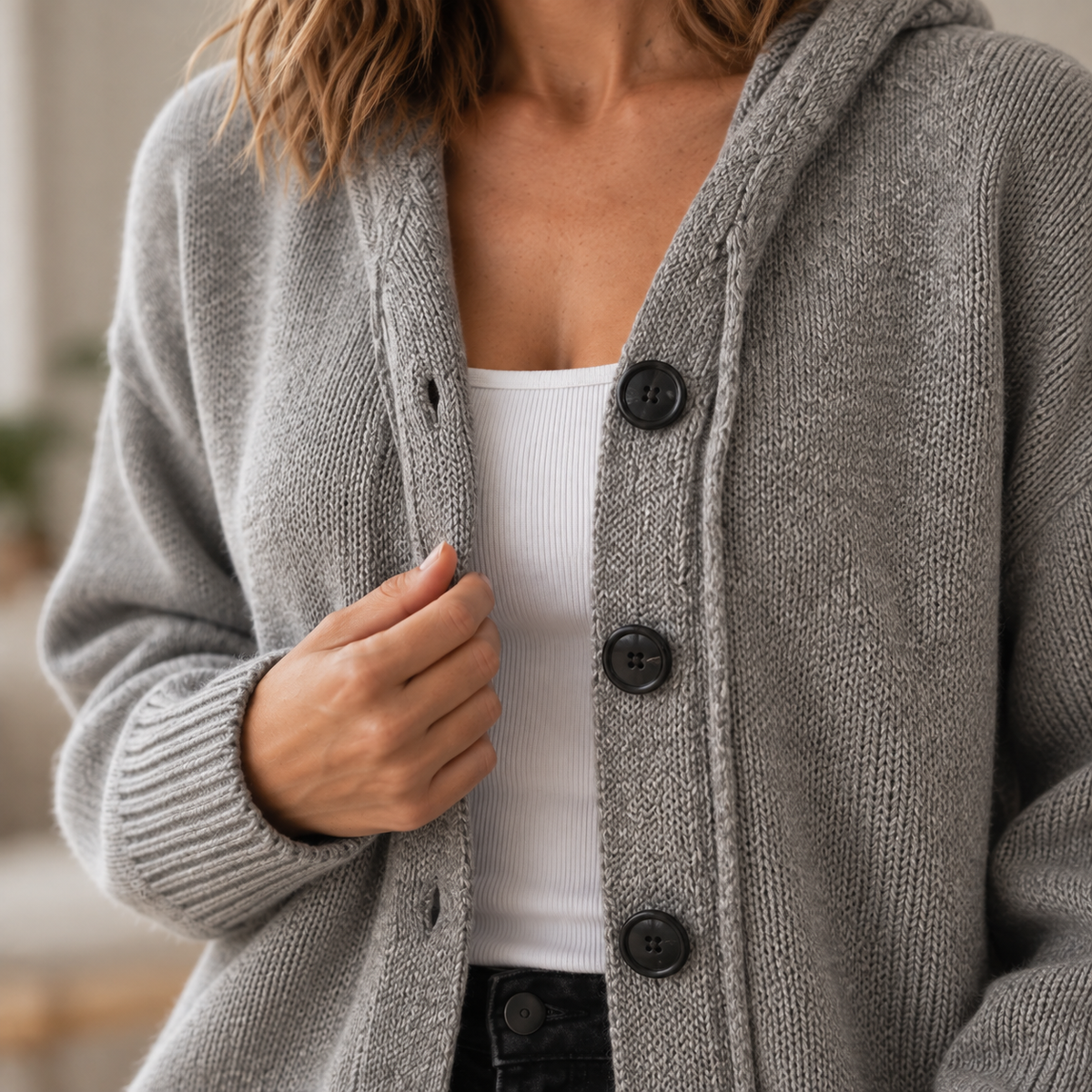 Gilet en maille Solène