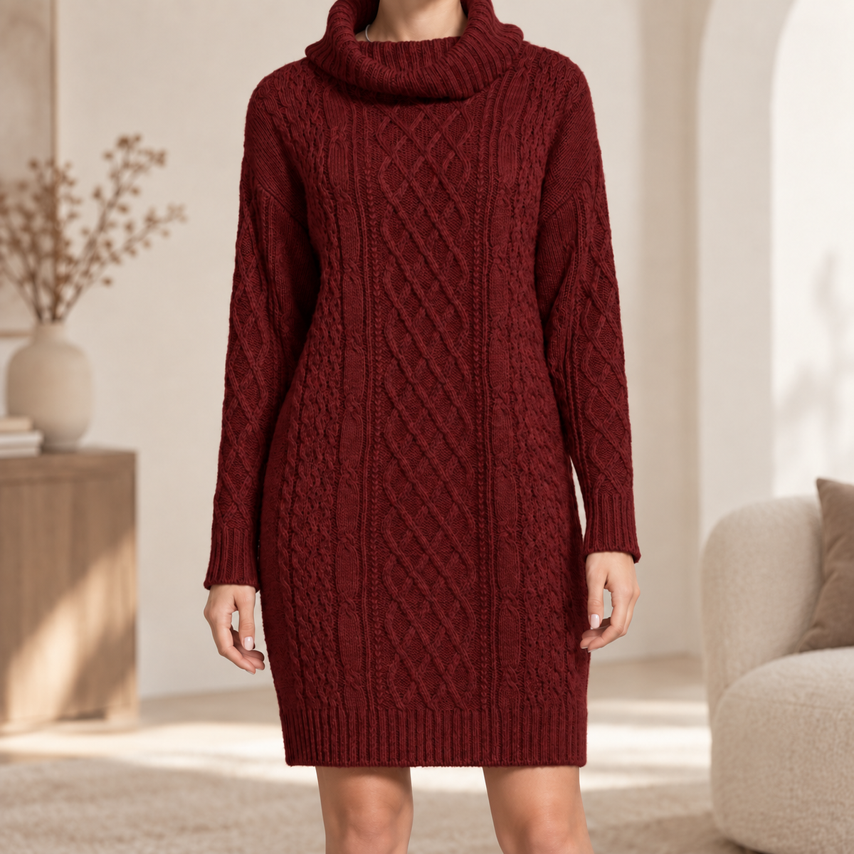 Robe en maille Romane