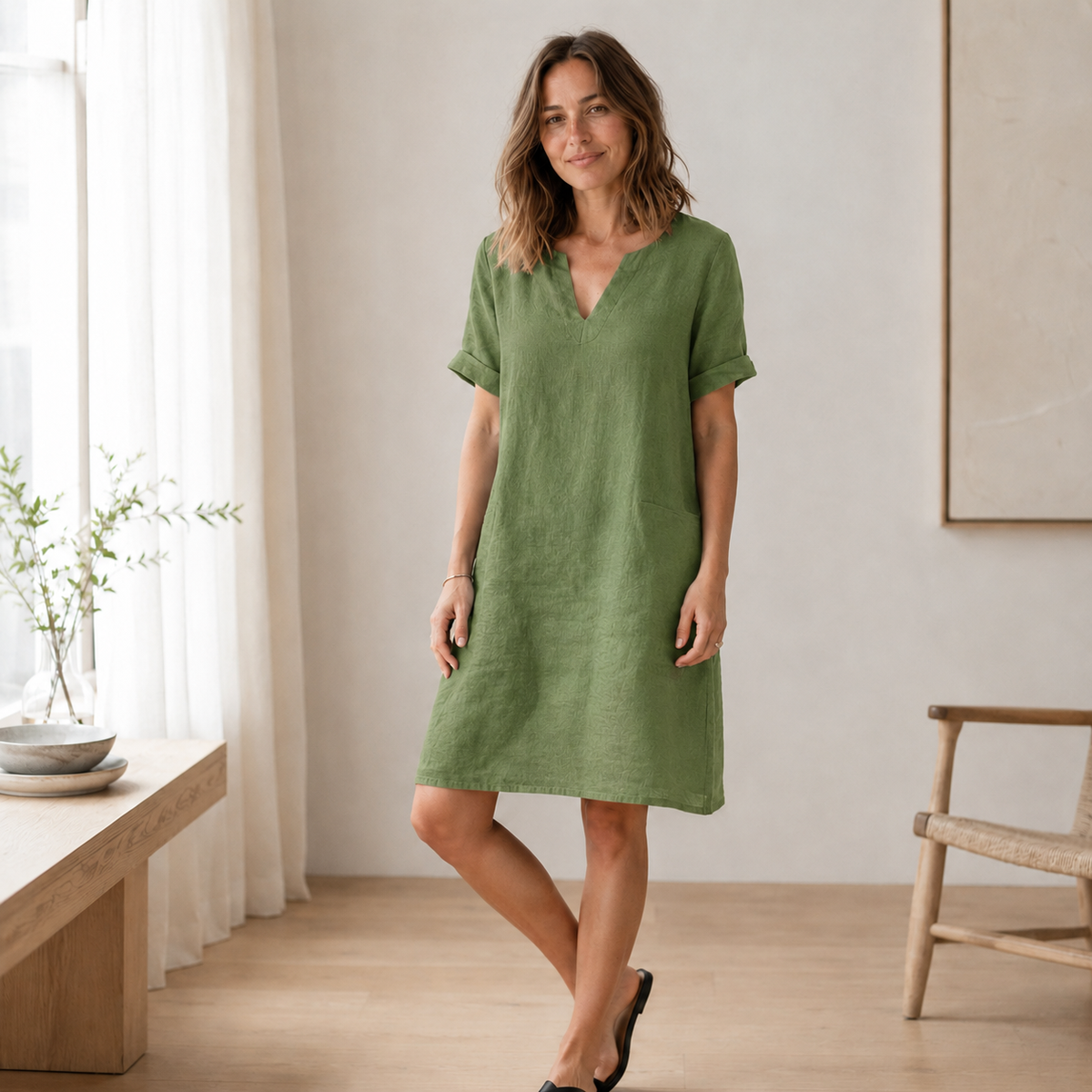 Robe d'été Nora – Aérienne et légère, esprit lin