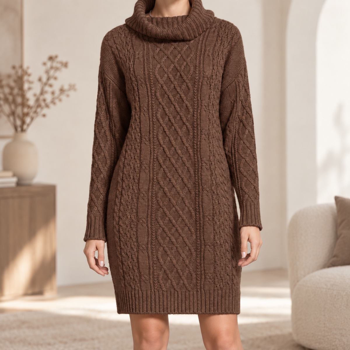 Robe en maille Romane