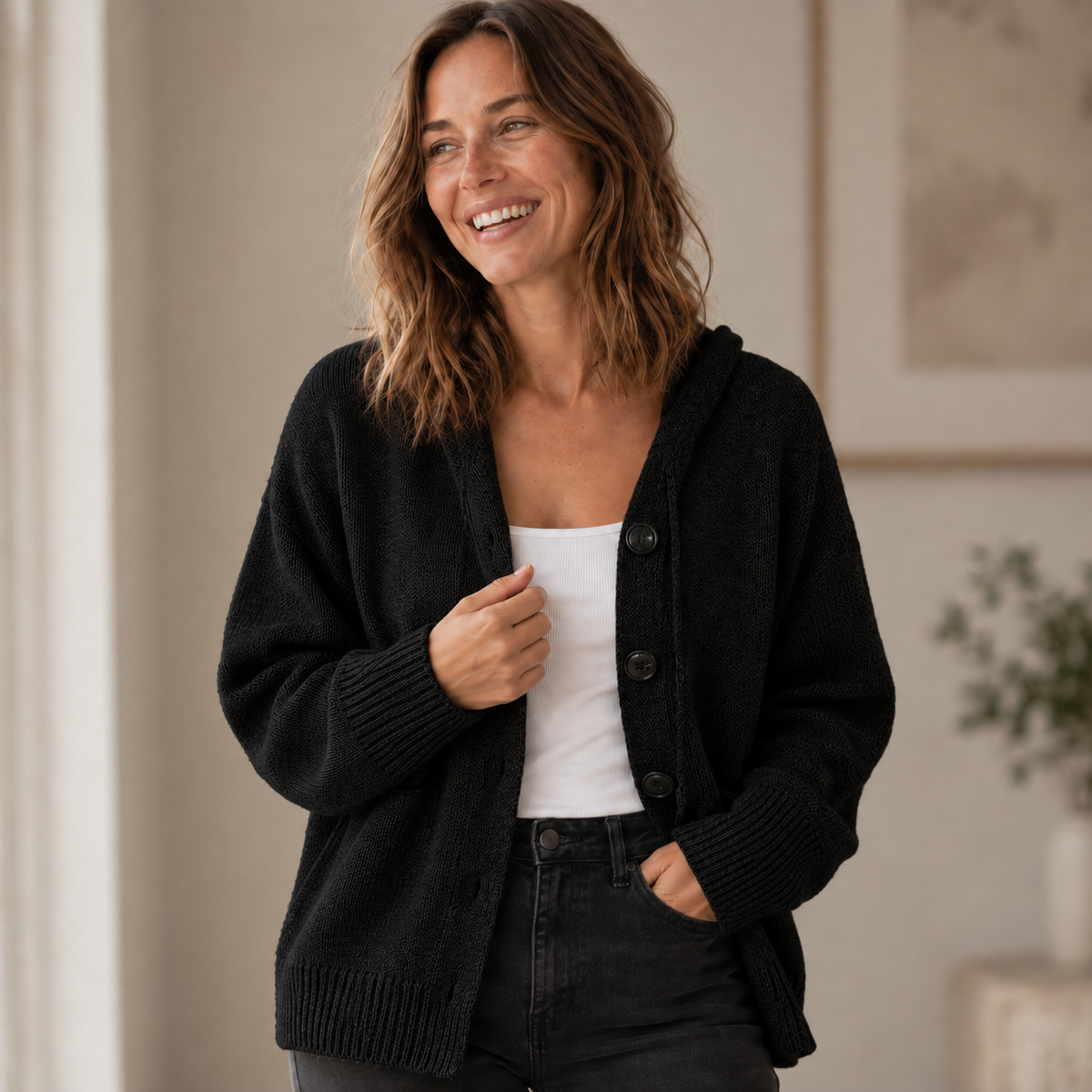 Gilet en maille Solène