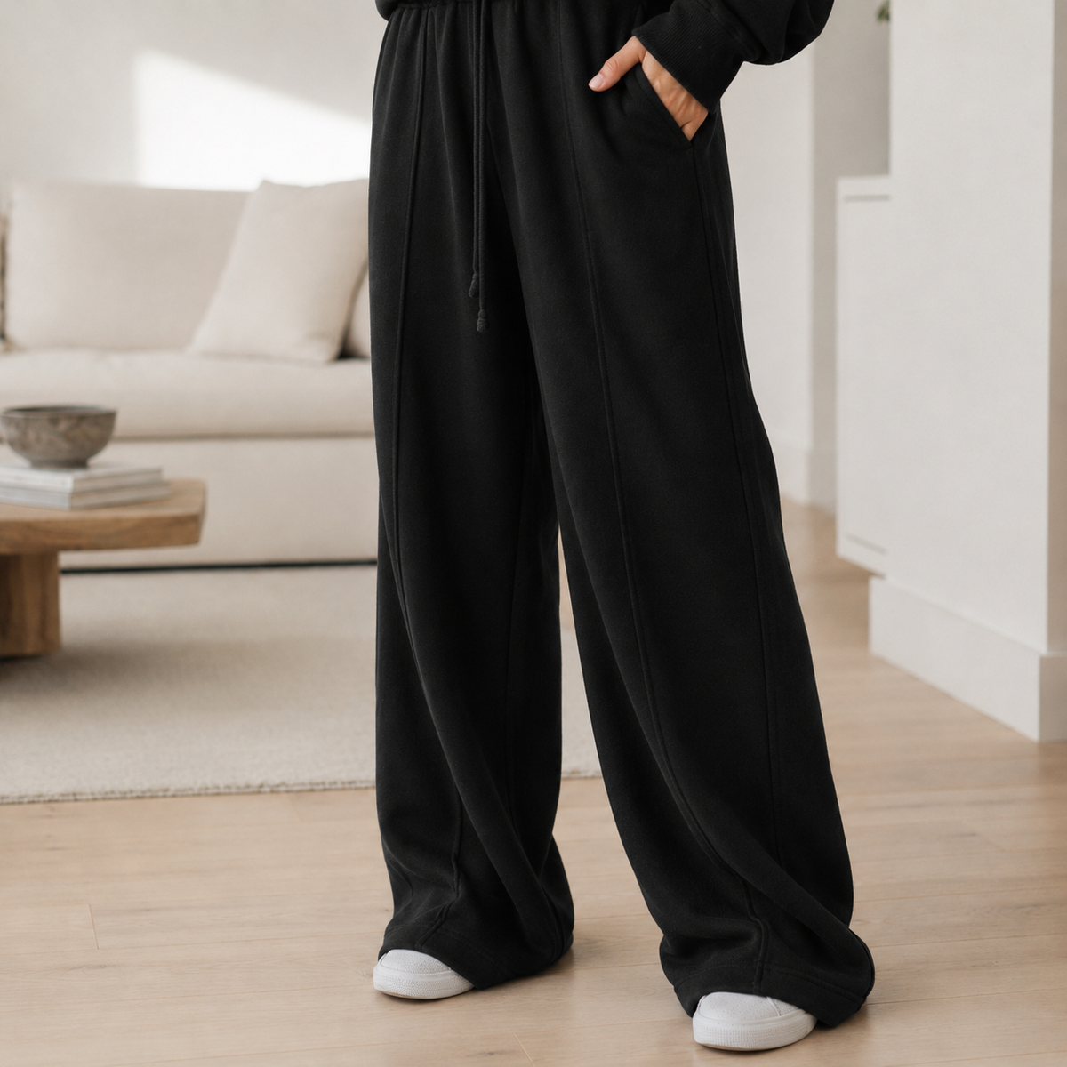 Blouson sweat Bente – Cropped & douillet-oversize