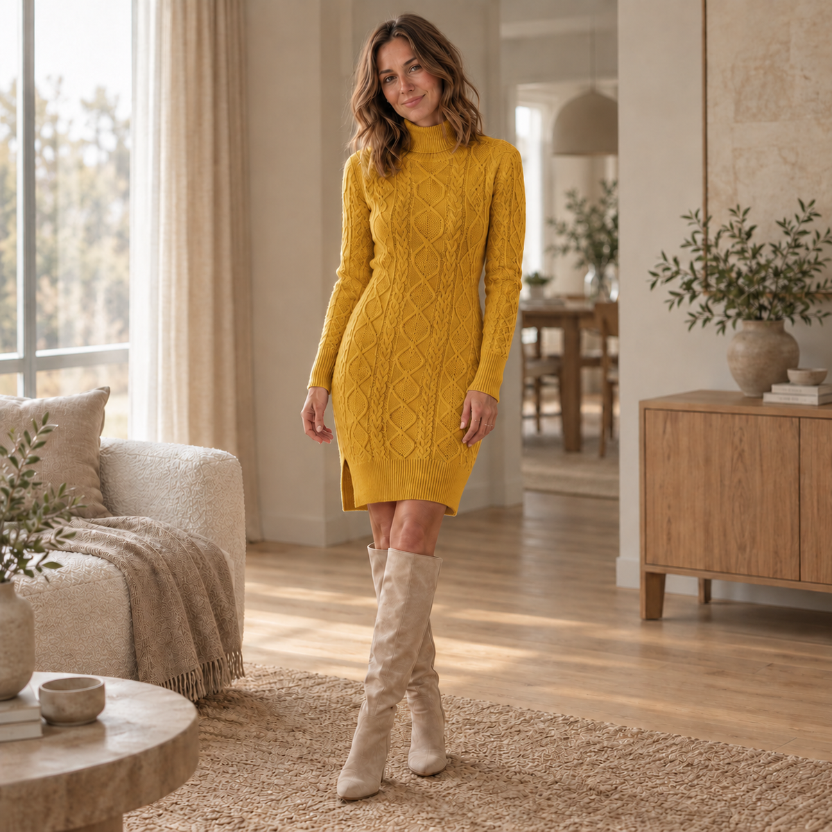 Robe en maille Bérénice