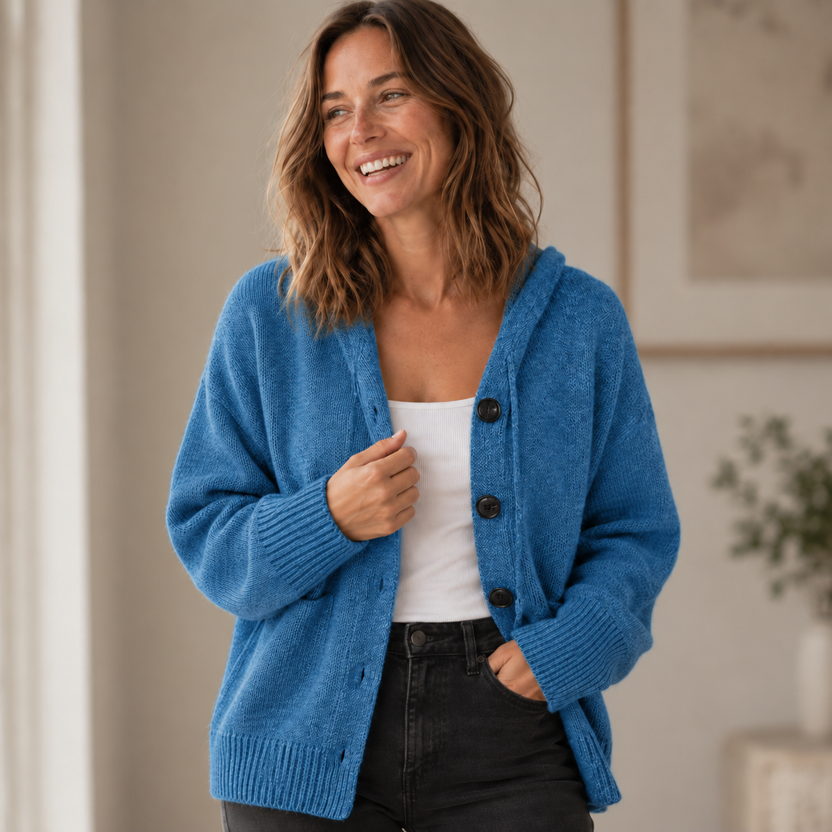 Gilet en maille Solène