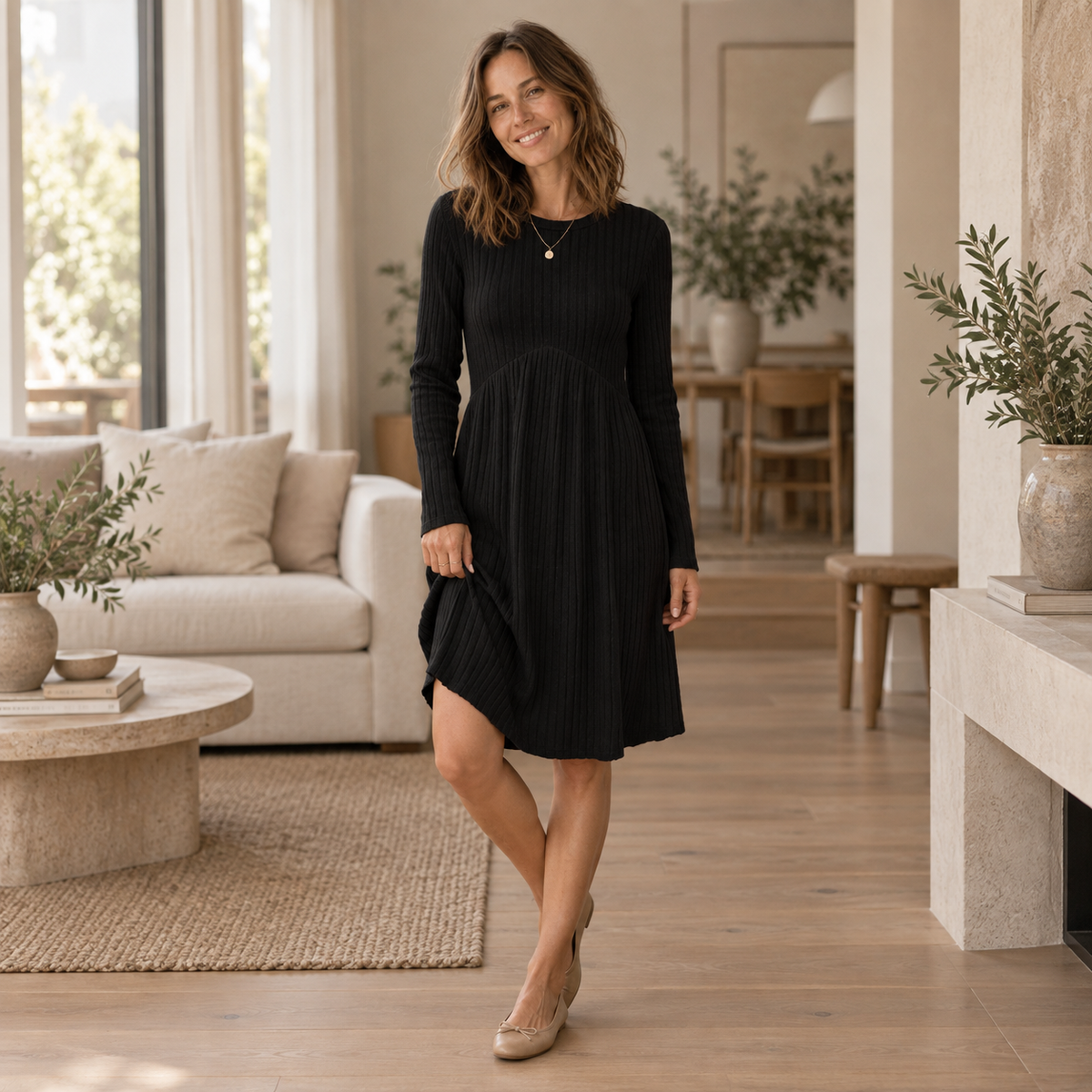 Robe en maille fine Héloïse