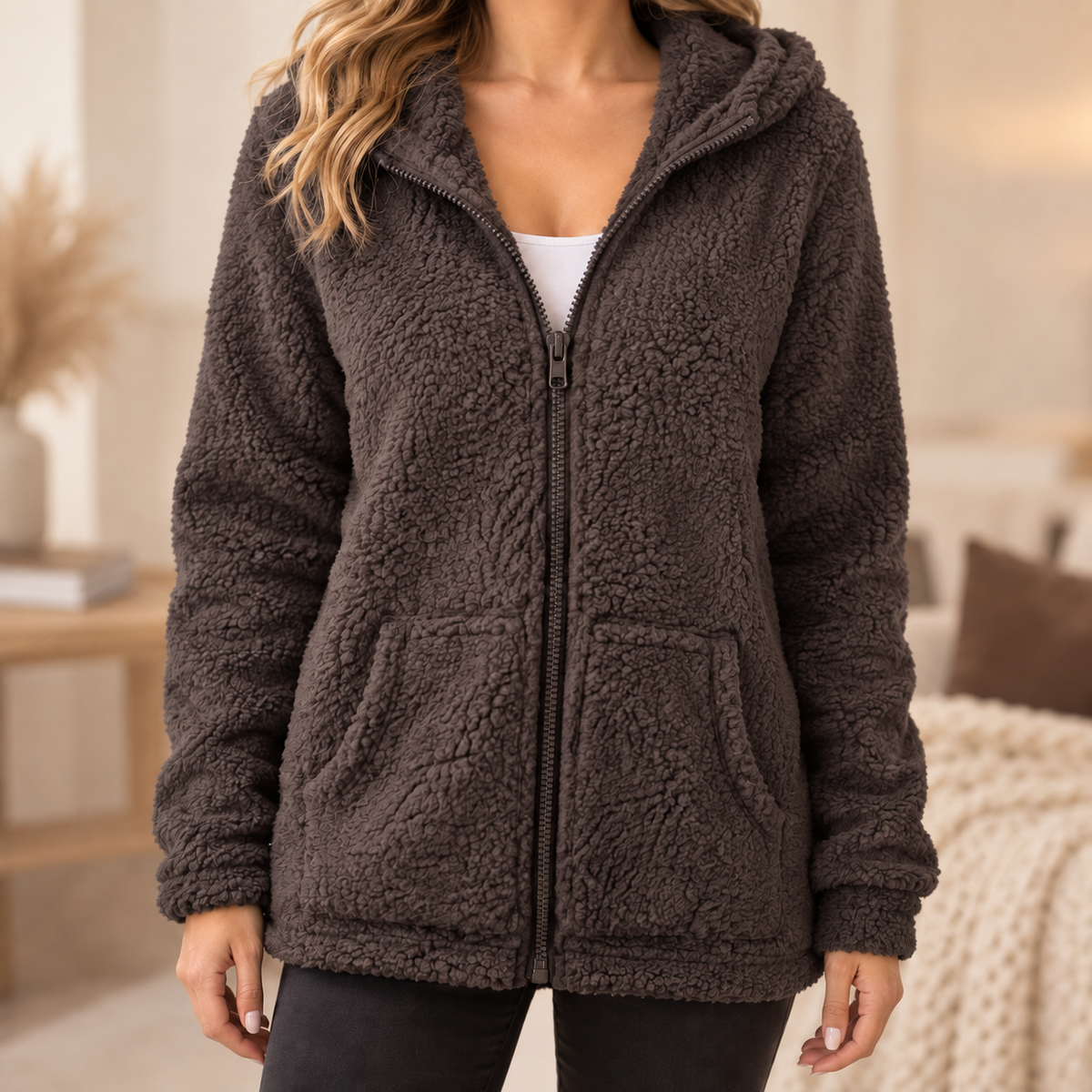 Gilet sherpa Hortense
