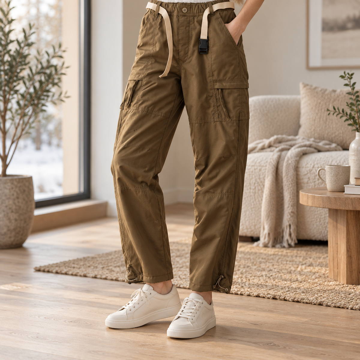Pantalon cargo Apolline