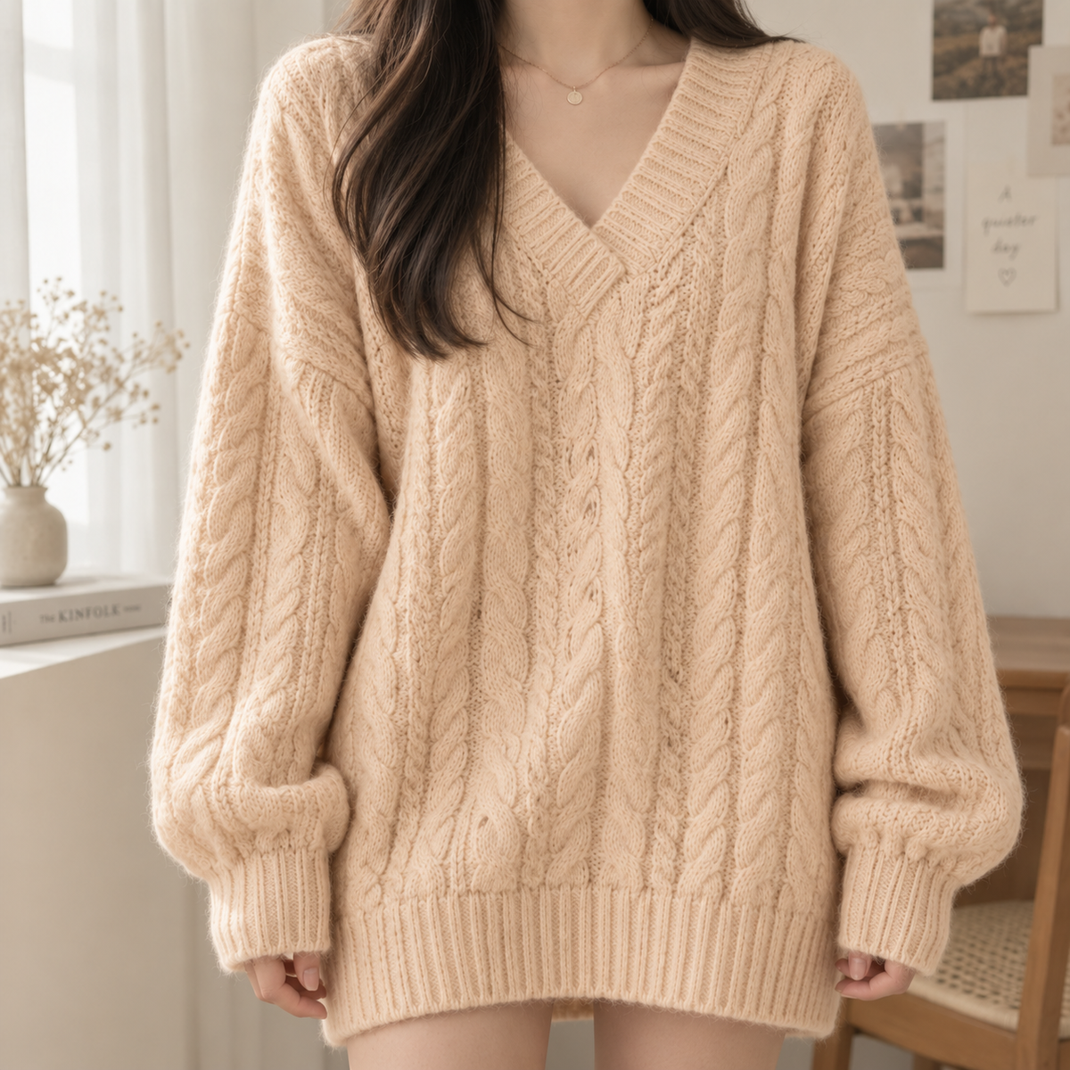 Pull oversize Pauline