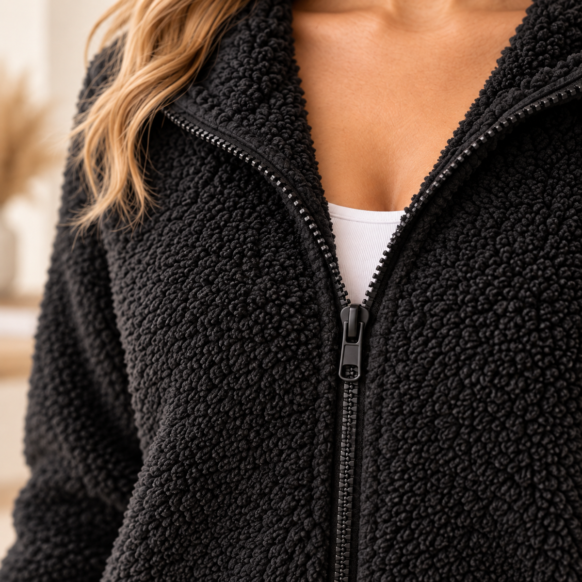 Gilet sherpa Hortense