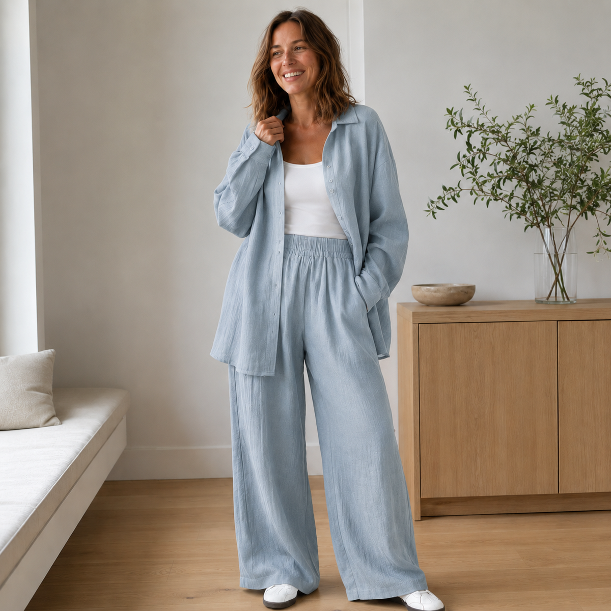 Ensemble Loungewear Talia – Combiné léger et décontracté