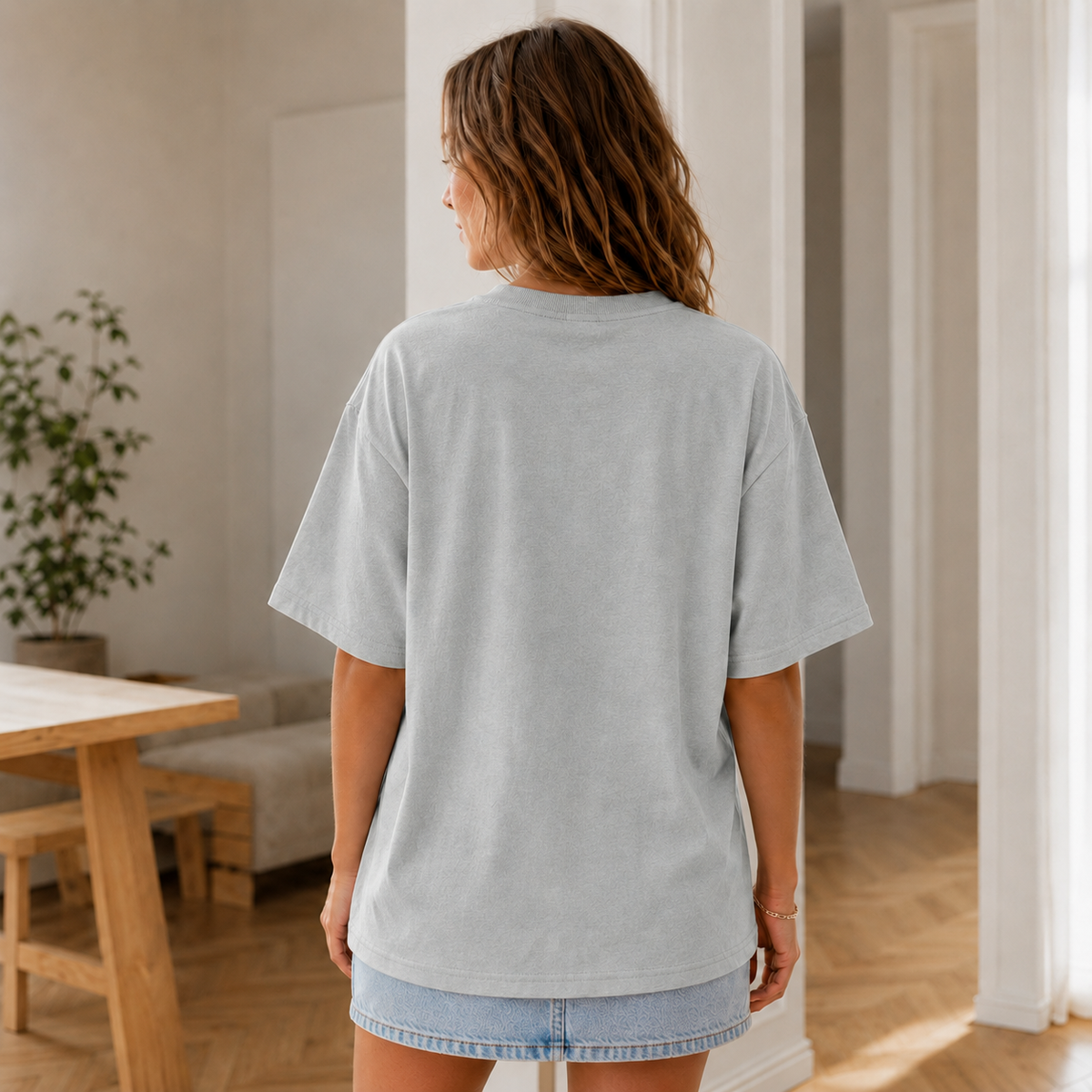 T-shirt oversize Sina – Coton pur, coupe ample