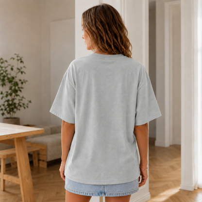 T-shirt oversize Sina – Coton pur, coupe ample