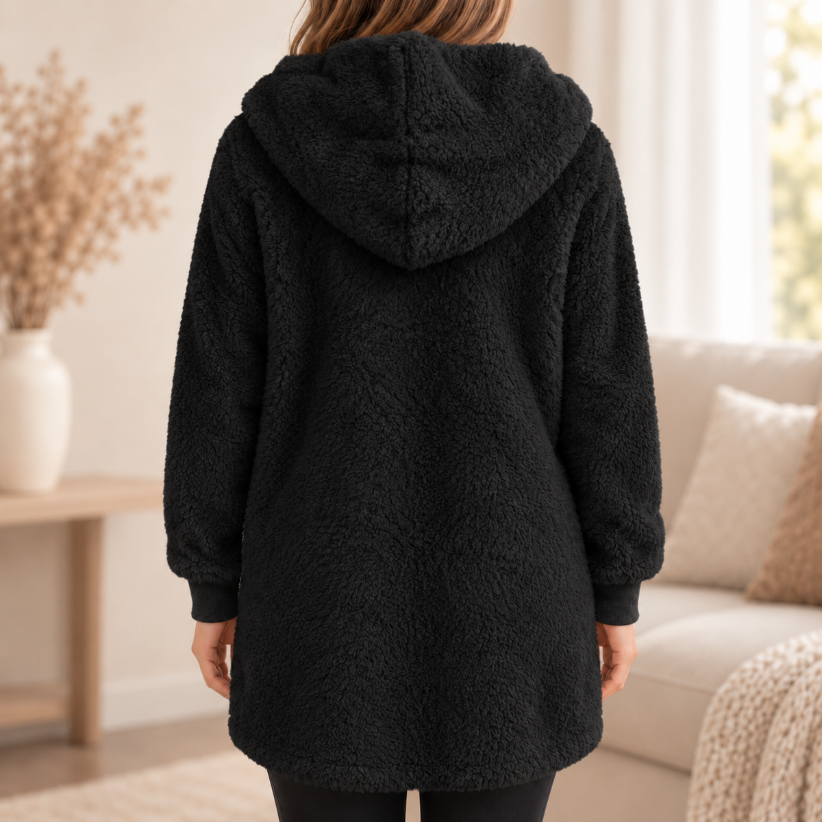 Gilet à capuche Isaure