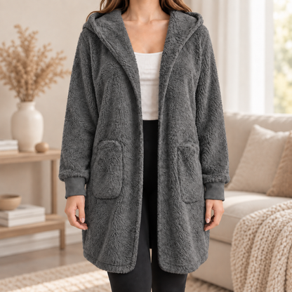 Gilet à capuche Isaure