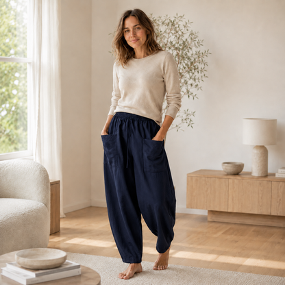 Sarouel Maya – Ample avec taille élastique