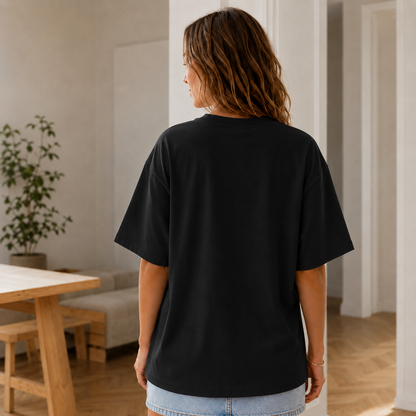 T-shirt oversize Sina – Coton pur, coupe ample
