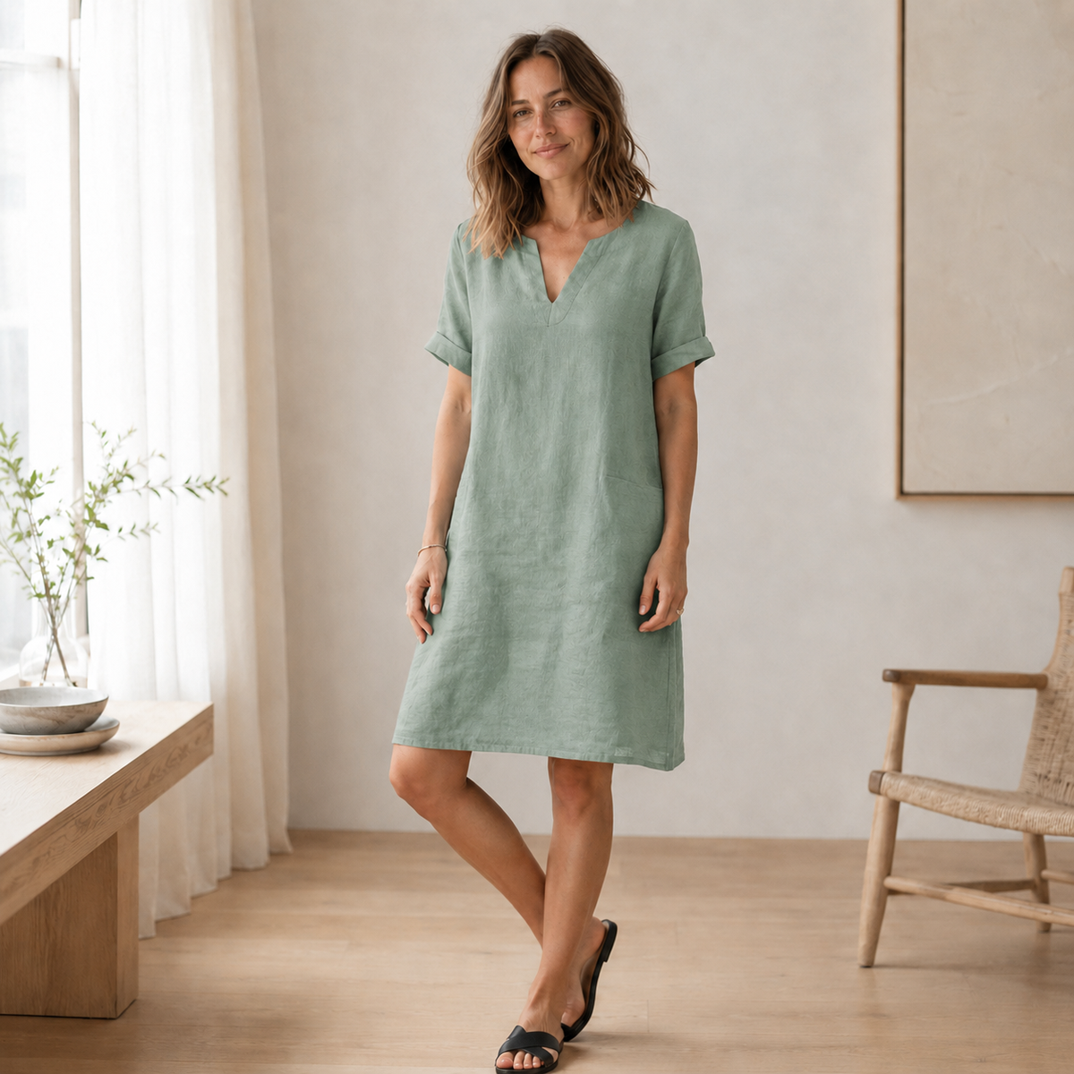 Robe d'été Nora – Aérienne et légère, esprit lin