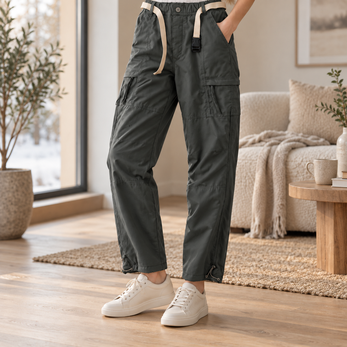 Pantalon cargo Apolline