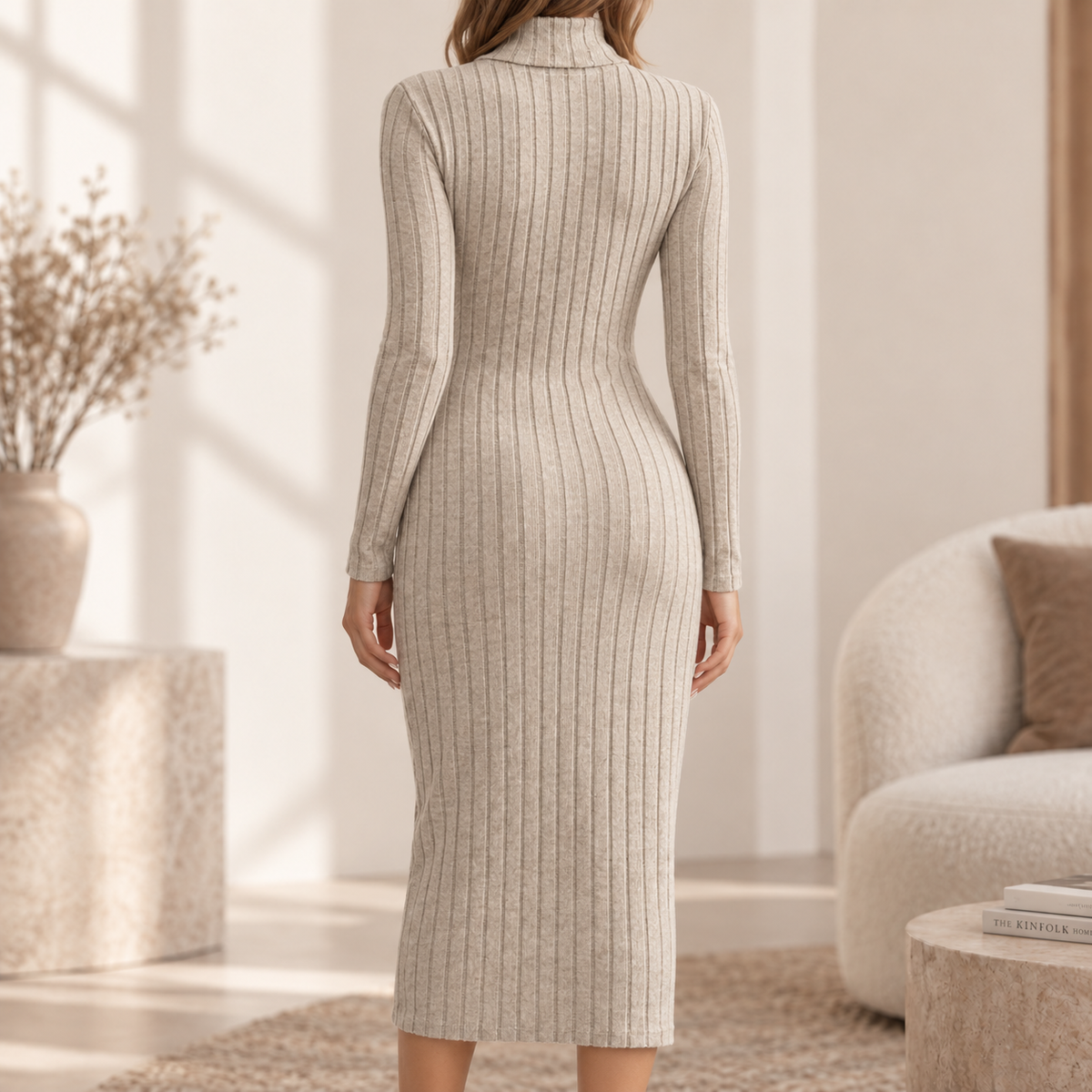 Robe côtelée Mélodie