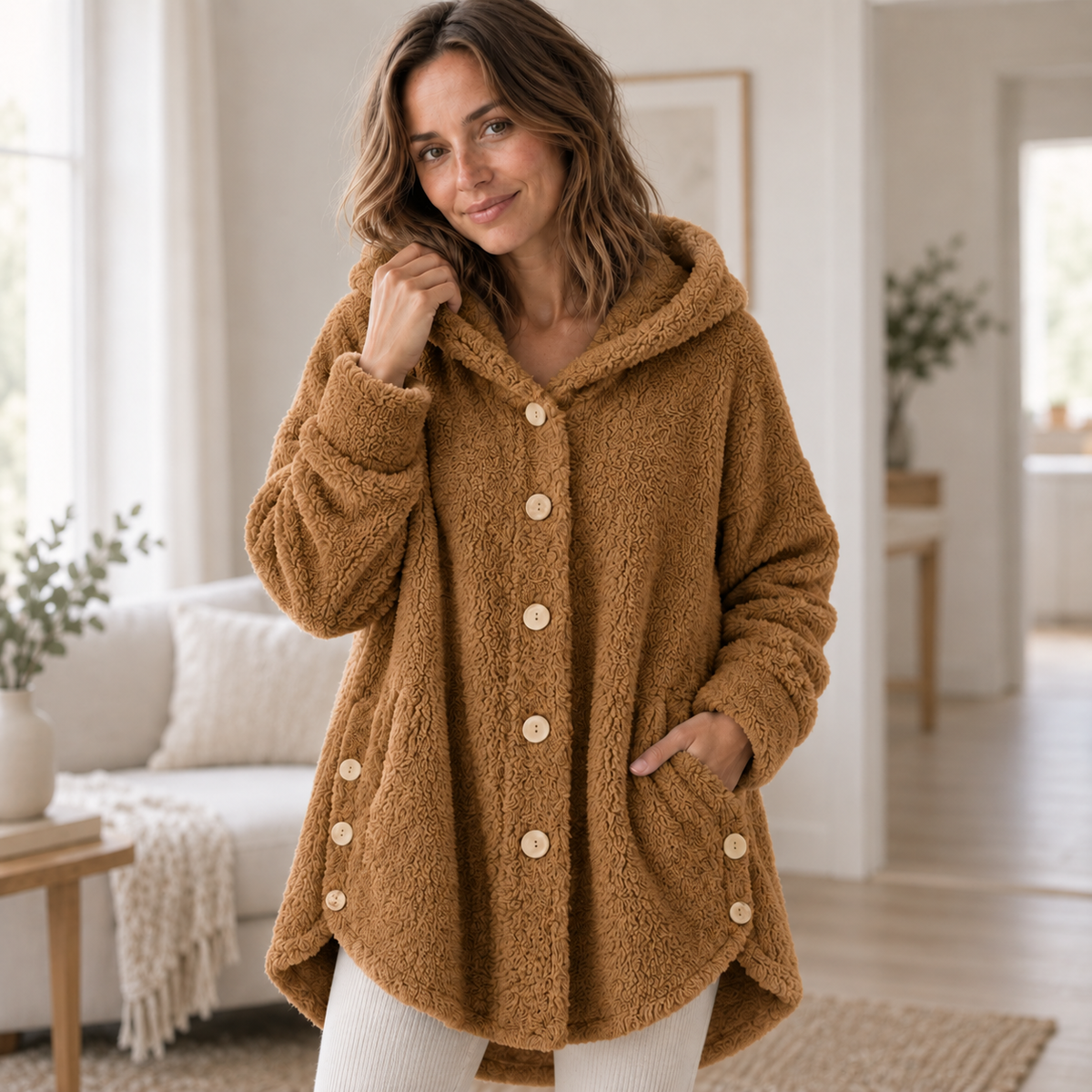 Manteau teddy Joséphine