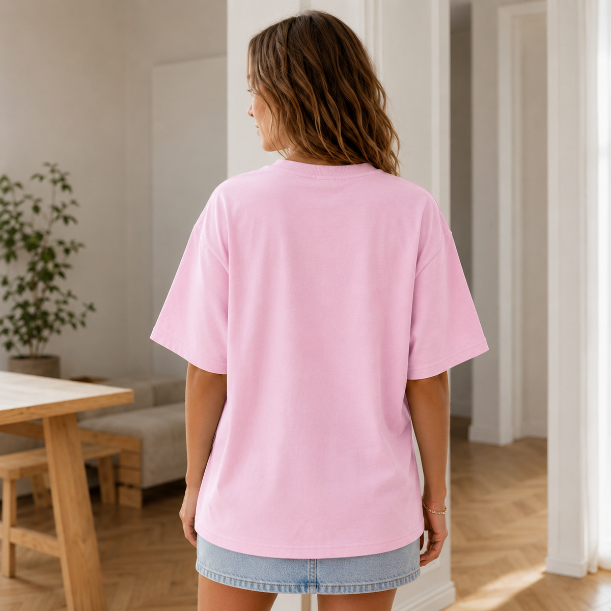 T-shirt oversize Sina – Coton pur, coupe ample