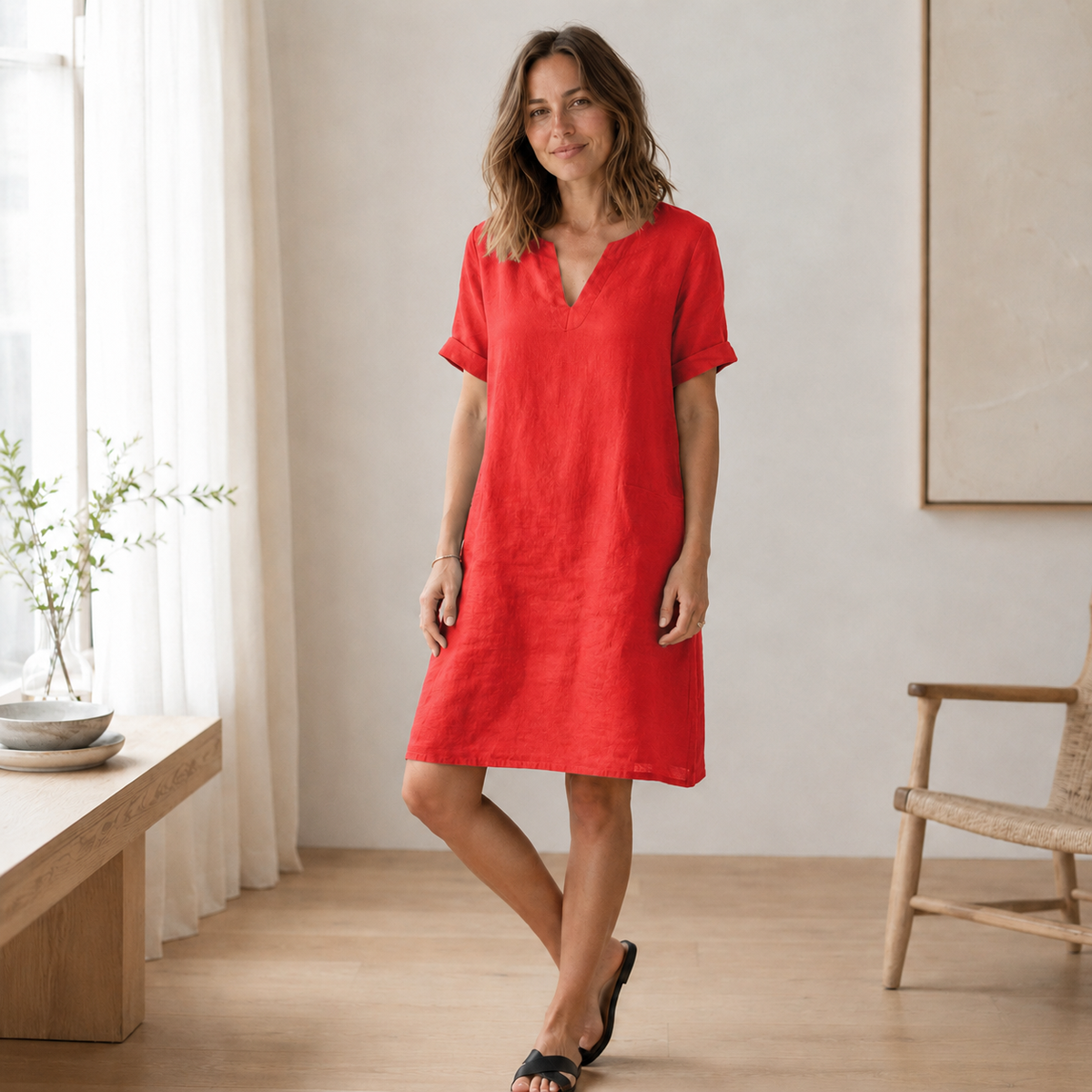 Robe d'été Nora – Aérienne et légère, esprit lin
