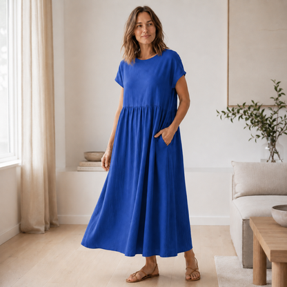 Robe d'été Annika – A-ligne ample avec poches