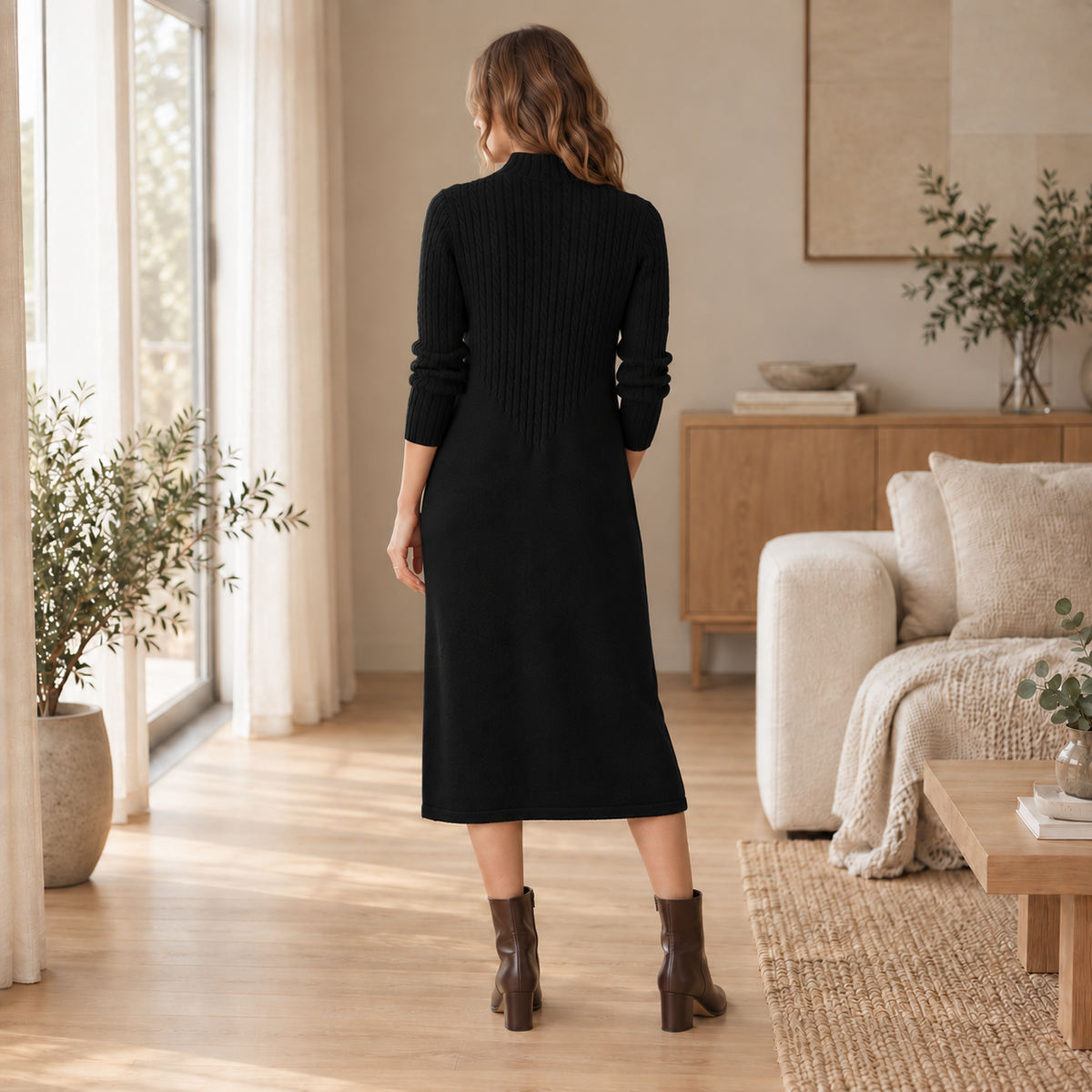 Robe en maille Sidonie