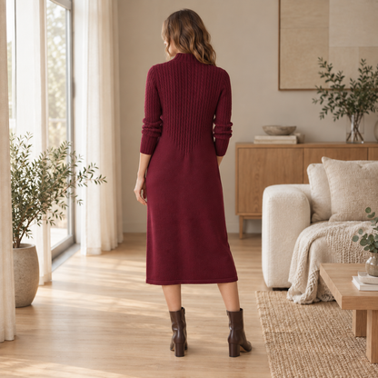 Robe en maille Sidonie