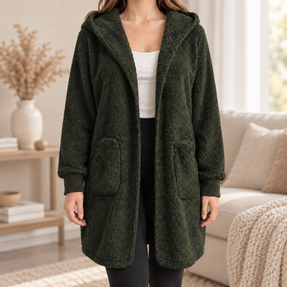 Gilet à capuche Isaure