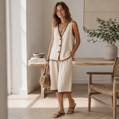 Ensemble Loungewear Ronja – Débardeur & Short ample