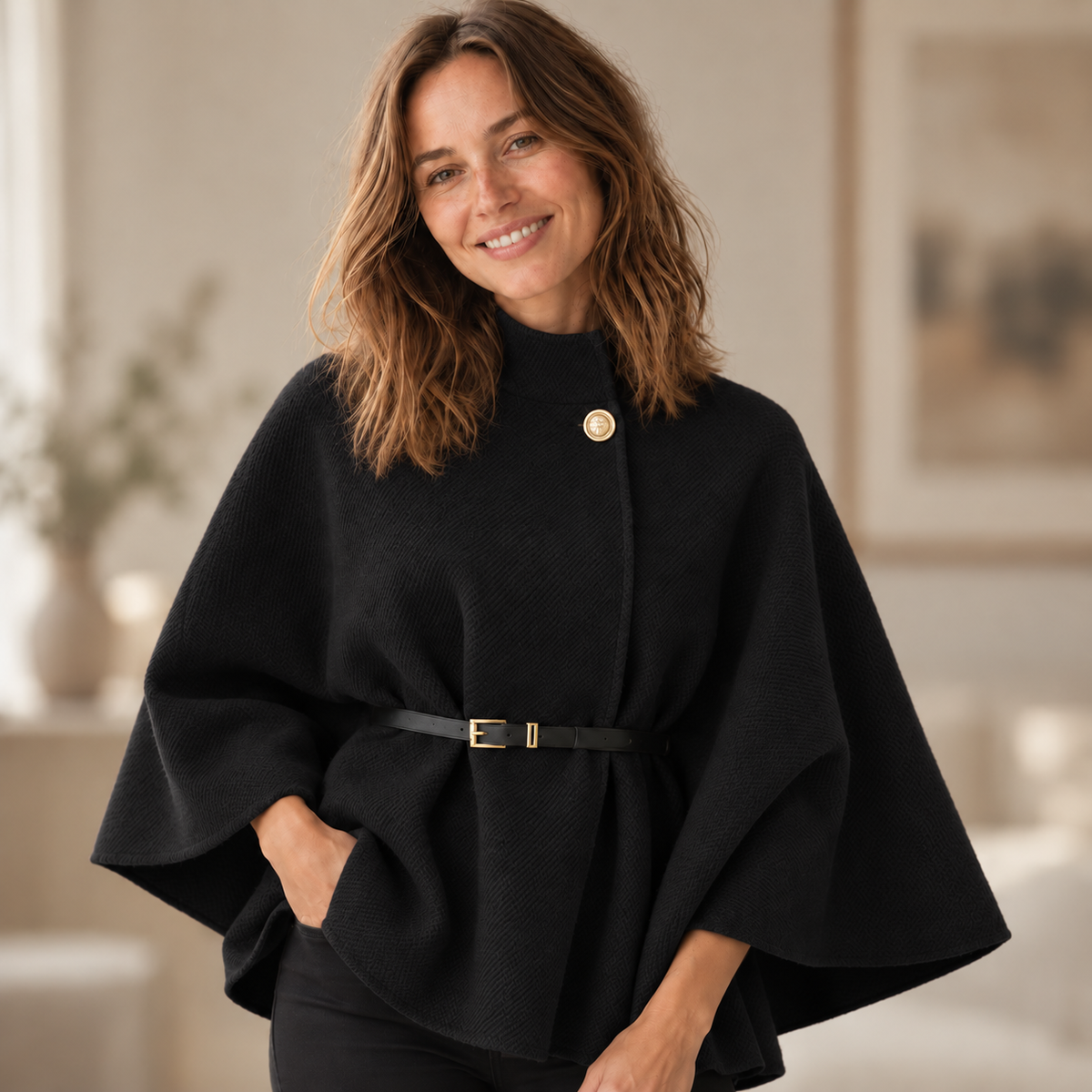 Manteau cape Capucine