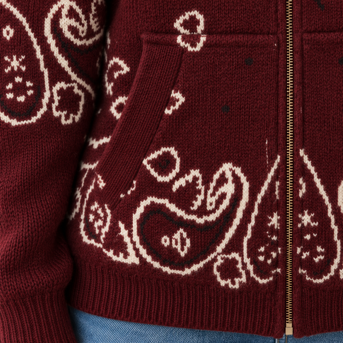 Cardigan Maë – Col Montant et Fermeture Zippée