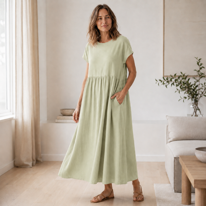 Robe d'été Annika – A-ligne ample avec poches