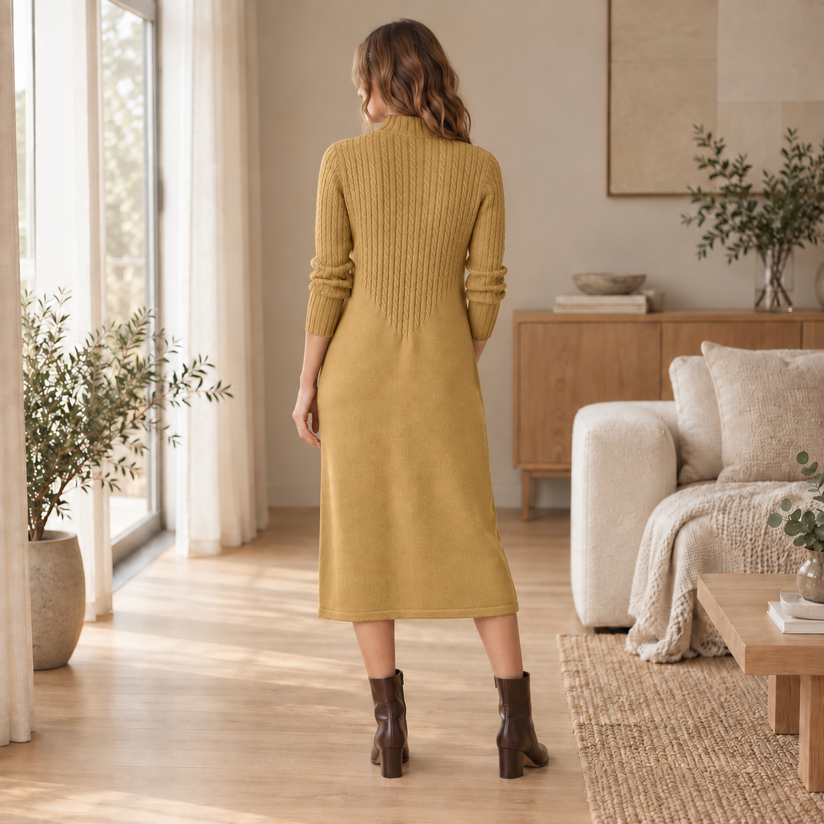 Robe en maille Sidonie