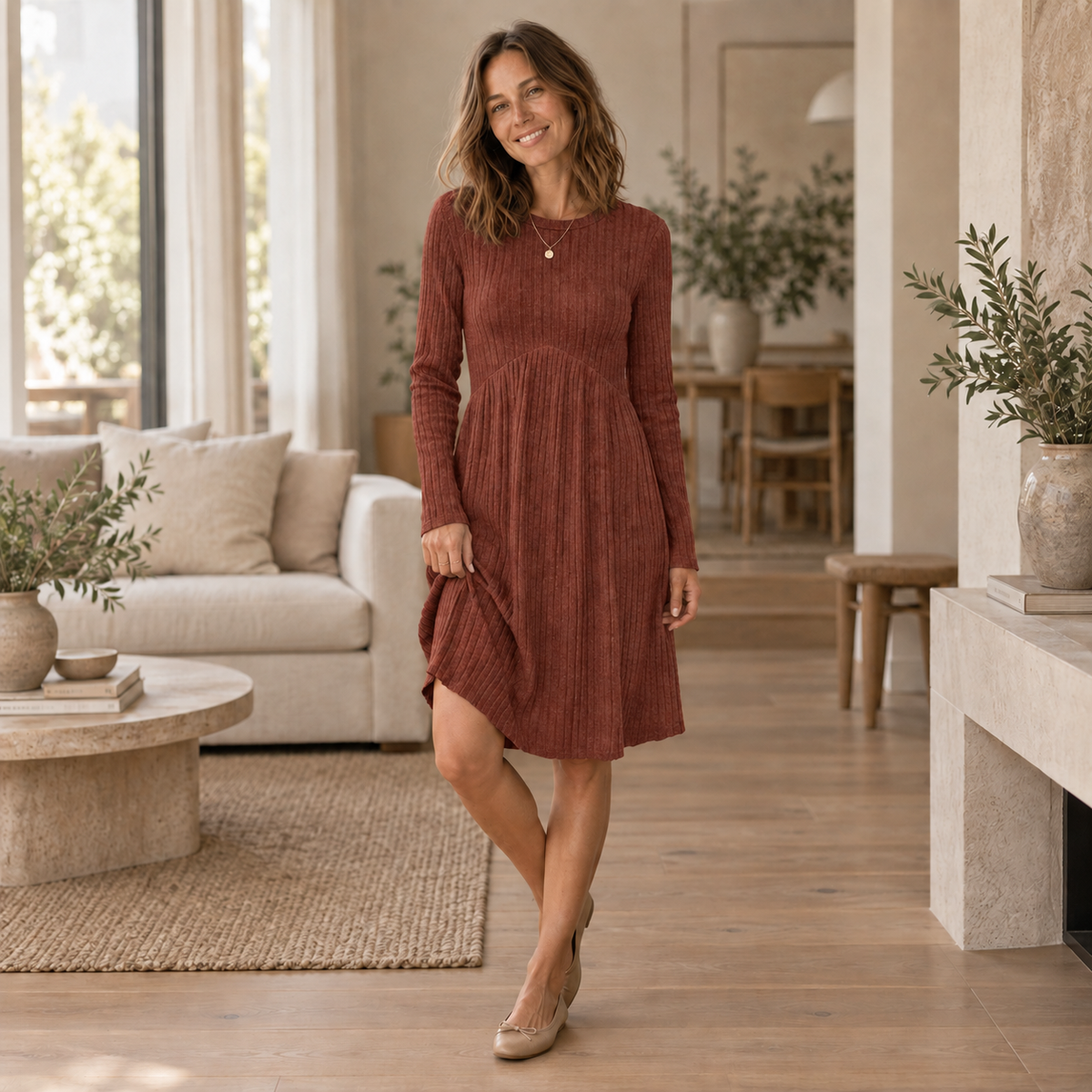 Robe en maille fine Héloïse