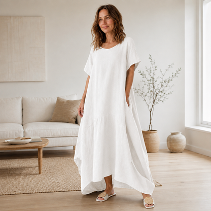Robe longue oversize Liv – Décontractée & longue