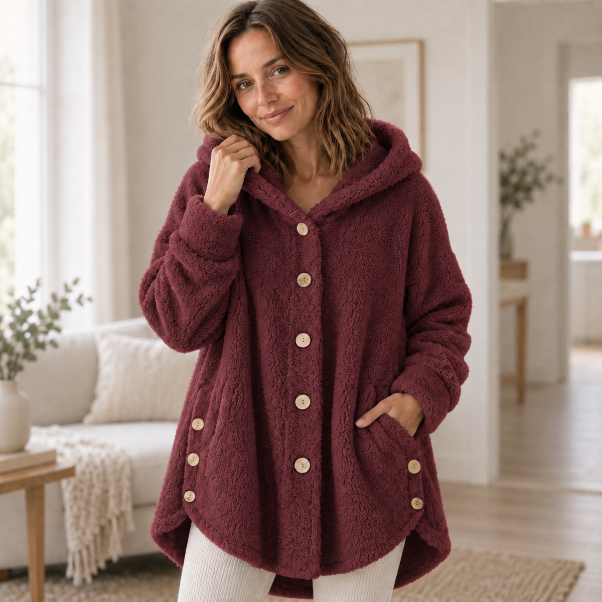 Manteau teddy Joséphine