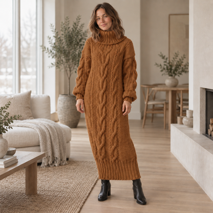 Robe torsadée Ségolène