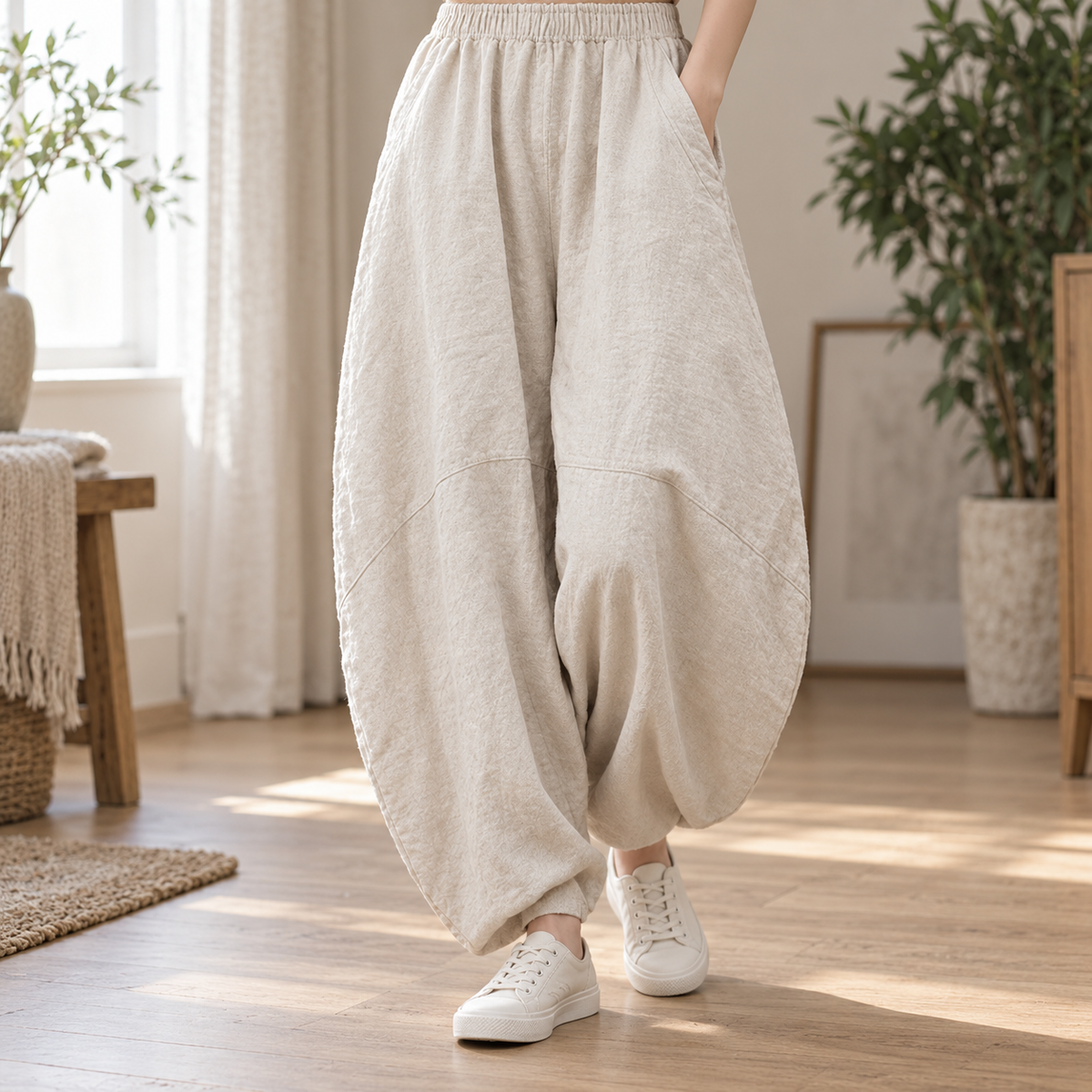Pantalon baggy Élise