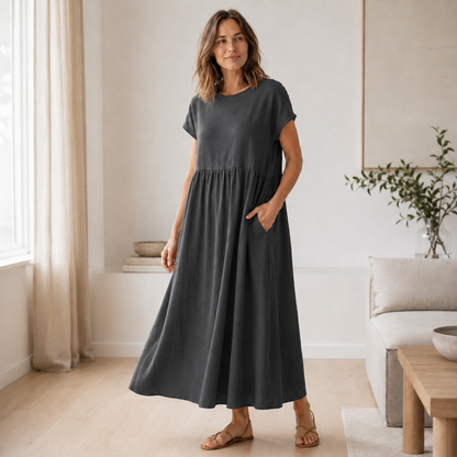 Robe d'été Annika – A-ligne ample avec poches