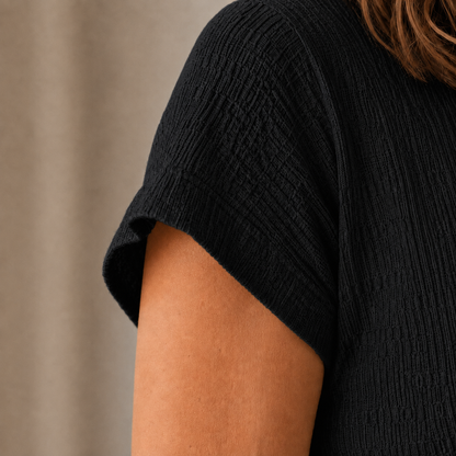 Robe midi Idun – Nouée avec fente latérale