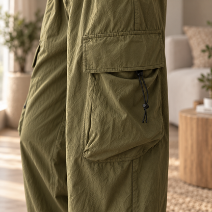 Jogging cargo Blanche