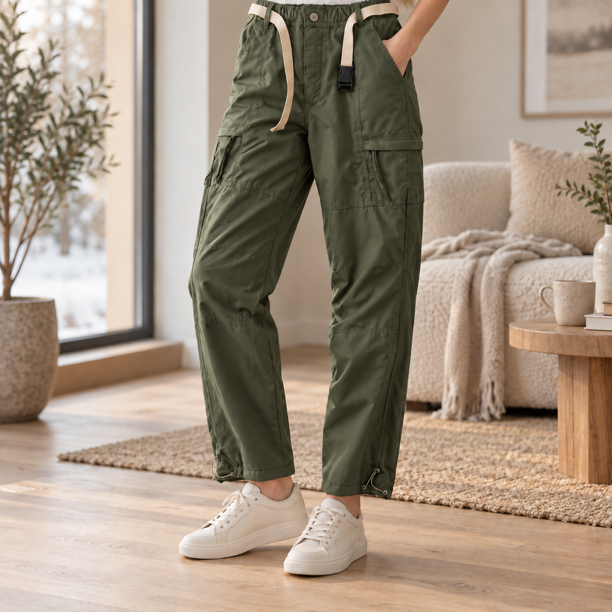 Pantalon cargo Apolline