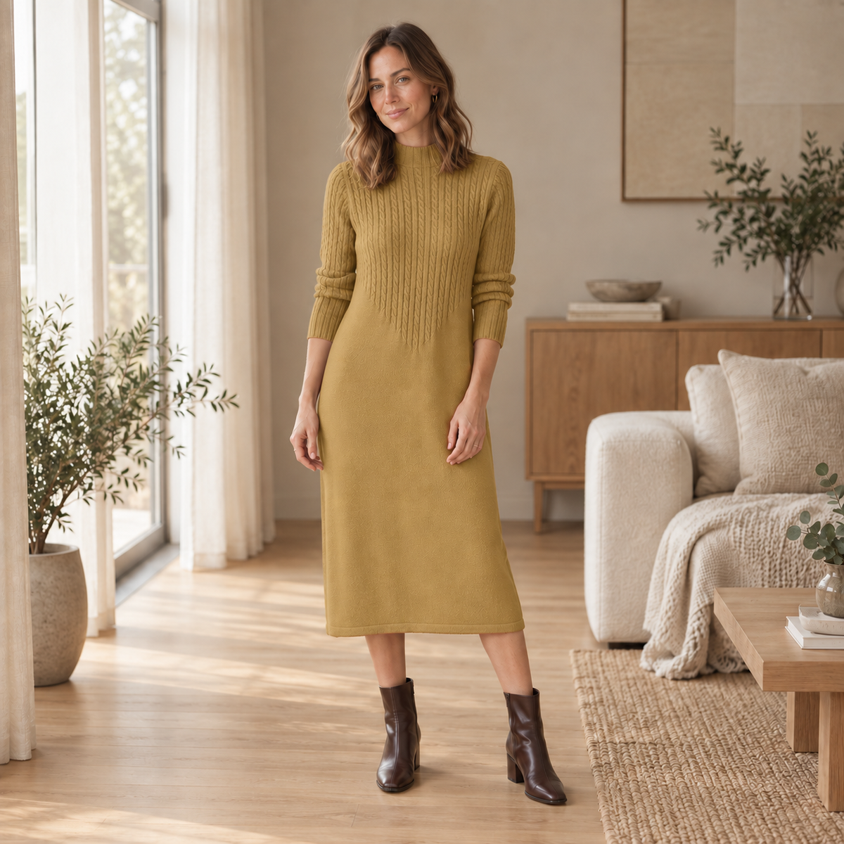 Robe en maille Sidonie