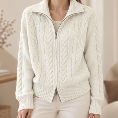 Gilet col roulé Marine
