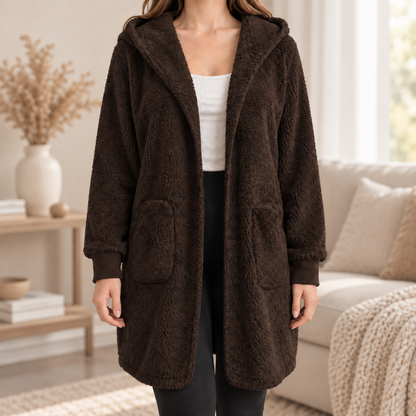 Gilet à capuche Isaure