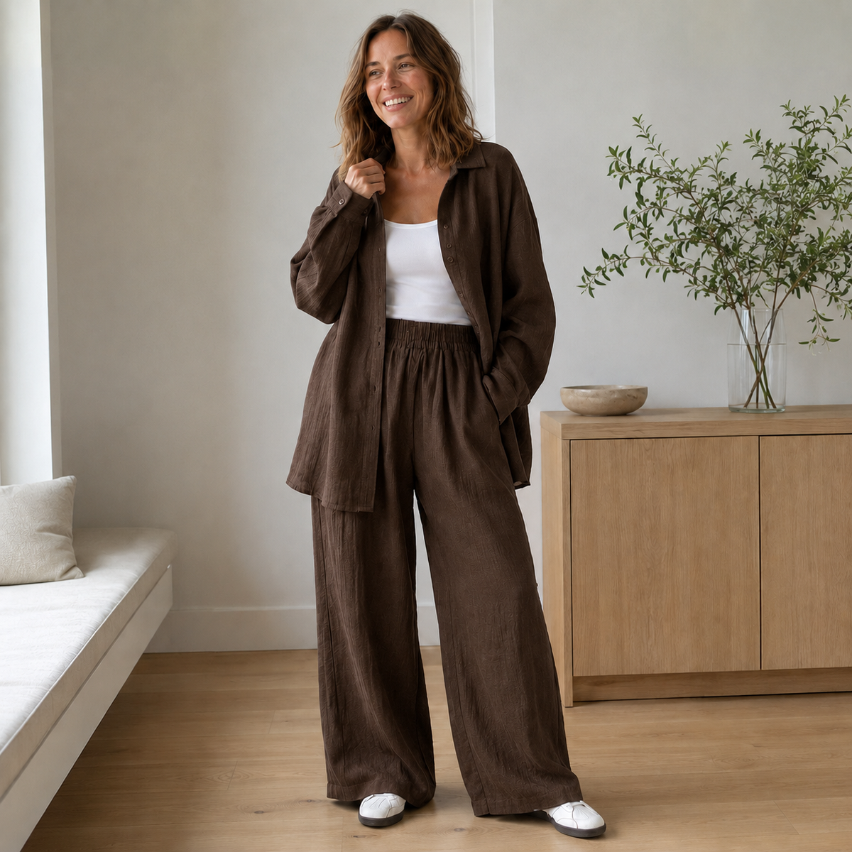 Ensemble Loungewear Talia – Combiné léger et décontracté